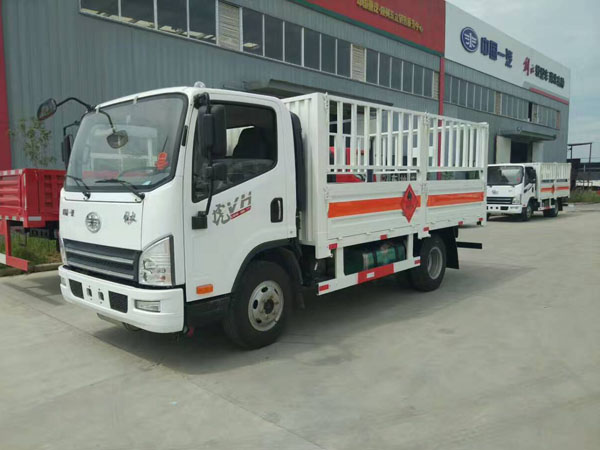 解放4.1米(藍牌)氣瓶車