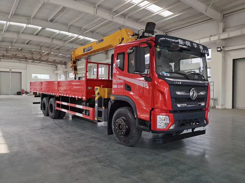 國(guó)六東風(fēng)T5后雙橋10-12噸隨車吊