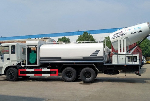 國(guó)六東風(fēng)錦程后雙橋多功能抑塵車