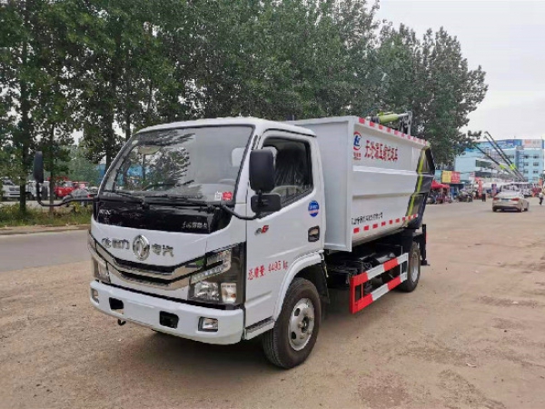 東風(fēng)小多利卡國六藍(lán)牌無泄漏后裝壓縮垃圾車