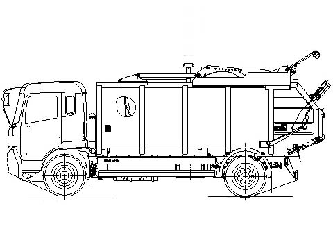 東風(fēng)天錦國六14方無泄漏壓縮式垃圾車