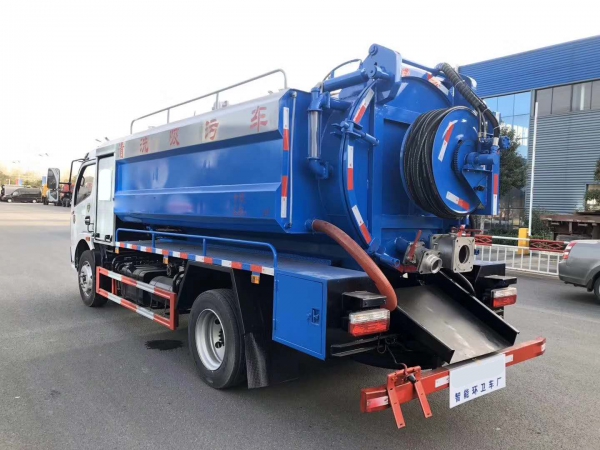 東風(fēng)K7凱普特3.6水/4.8塵 8噸清洗吸污車(國(guó)六)