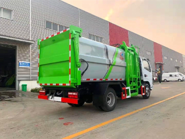 程力威牌CLW5075ZZZKDL型自裝卸式垃圾車