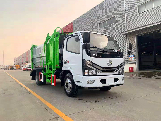 程力威牌CLW5075ZZZKDL型自裝卸式垃圾車