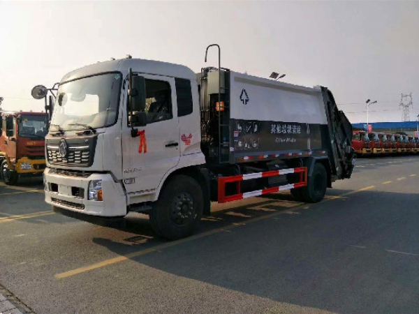東風天錦國六12~14方壓縮式垃圾車（可上京牌）