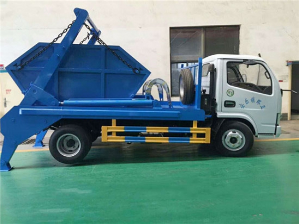 東風(fēng)小多利卡擺臂式垃圾車（藍(lán)牌5方）