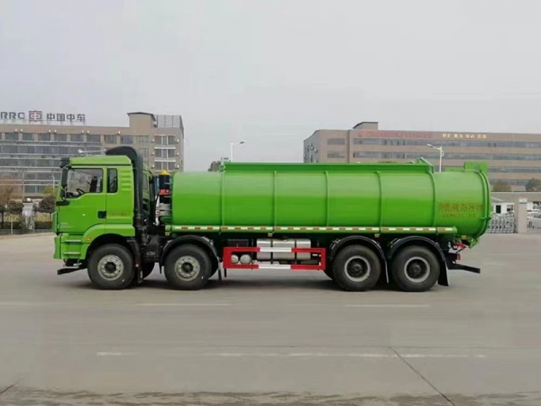 陜汽25方污泥自卸運輸車