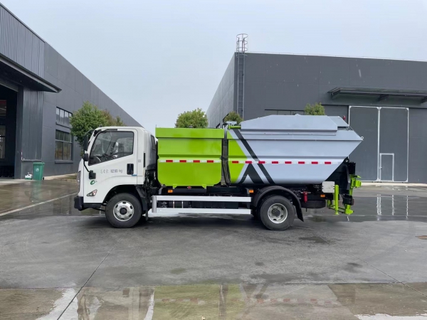 江鈴雙倉垃圾車,垃圾分類運輸車