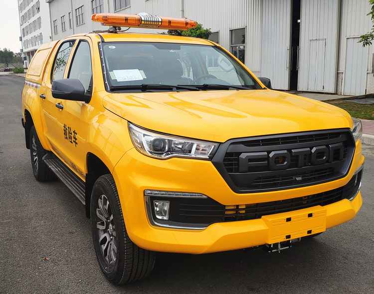 福田1800立方四驅(qū)皮卡救險車